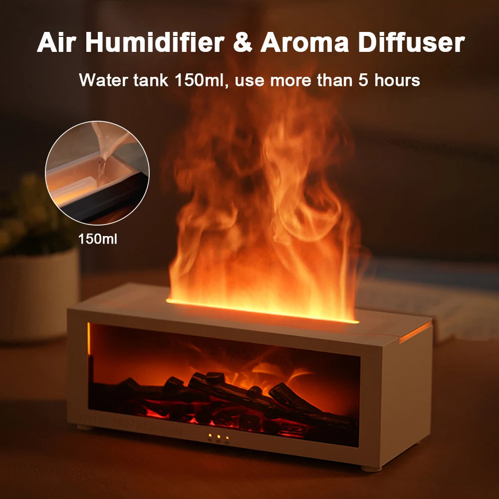 Cozy Flame Aroma Diffuser